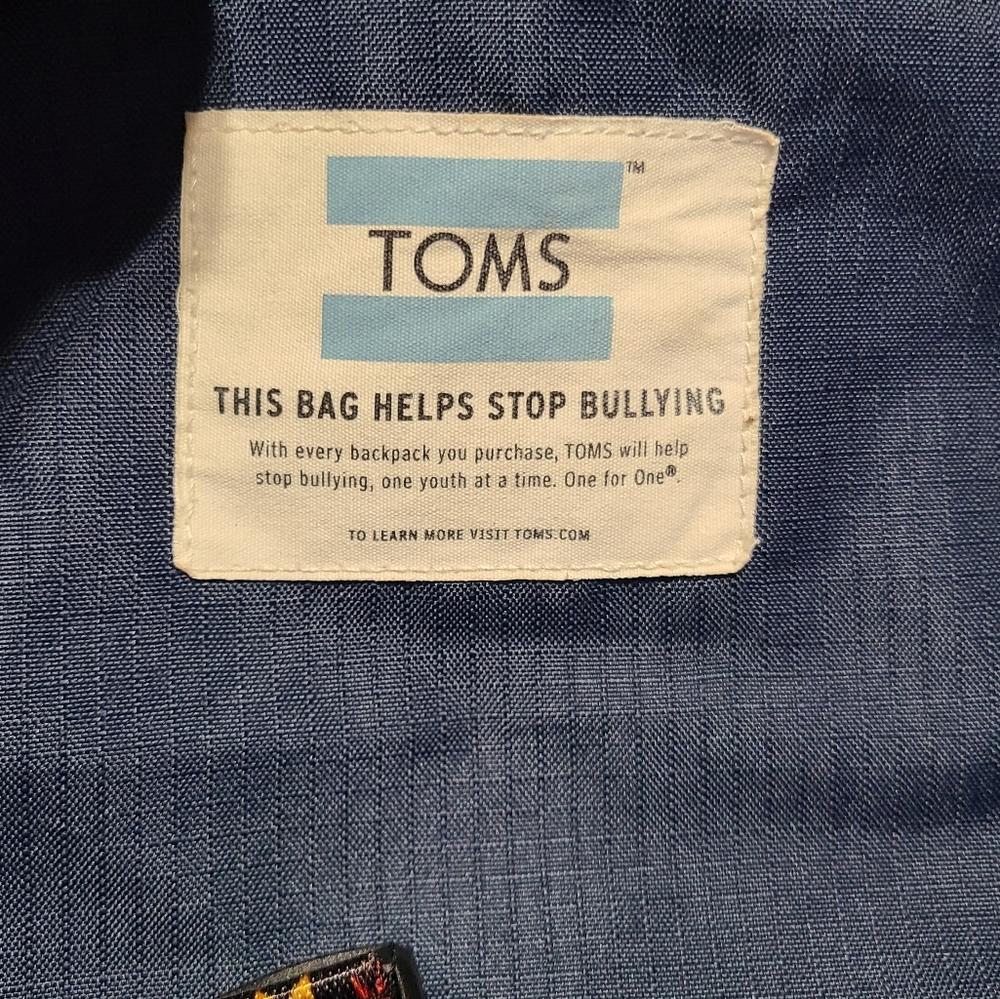 Toms Navy Solid Standup Backpack - image 8